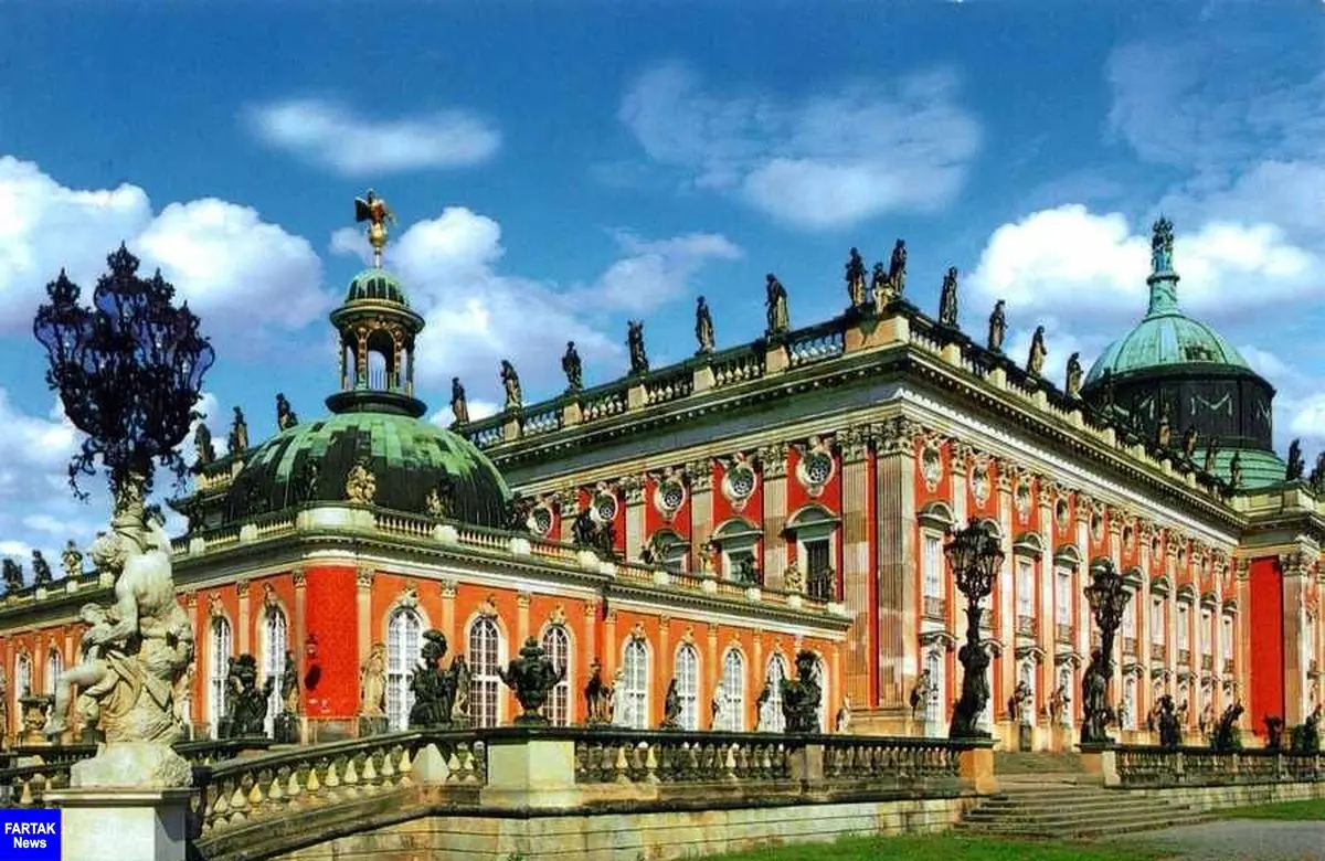  کاخ ورسای در آلمان : کاخ های جذاب و خارق العاده پارک سانسوسی ‌