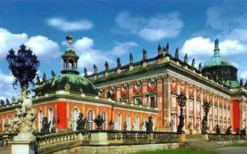  کاخ ورسای در آلمان : کاخ های جذاب و خارق العاده پارک سانسوسی ‌