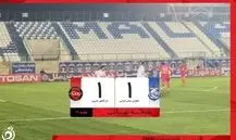 خلاصه بازی ملوان 1 - تراکتور 1 + ویدئو