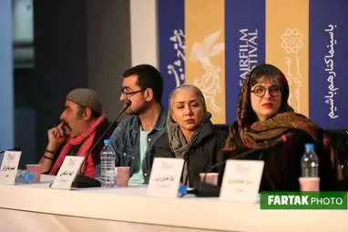 گزارش تصویری از کنفرانس خبری فیلم " ابر بارانش گرفت "