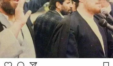 عکس دیده نشده از یادگار امام در سال 74