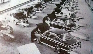 خط تولید پیکان در دهه 40