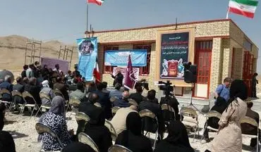 افتتاح مدرسه شهید جاویدالاثر عباس کلهر به همت موسسه اعتباری کوثر 