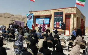 افتتاح مدرسه شهید جاویدالاثر عباس کلهر به همت موسسه اعتباری کوثر 