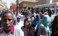پلیس سودان  با حضور گسترده در خیابان ها مانع تجمع مردم شد