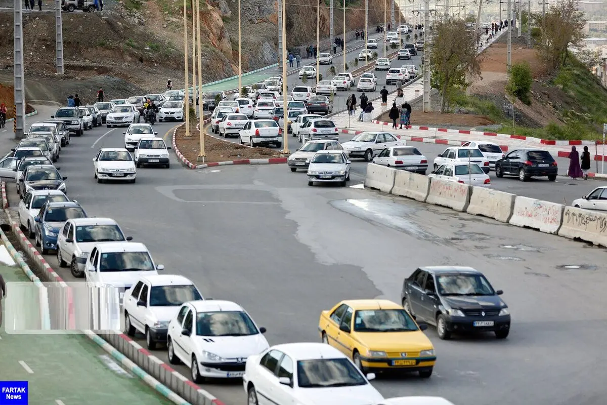ترافیک جاده‌های کردستان افزایش یافت