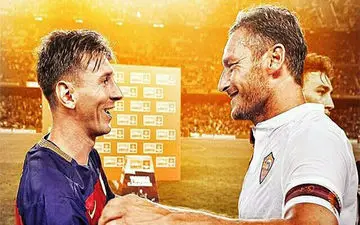 اسطوره رم پیراهن شماره 10 خود را تقدیم مسی خواهد کرد