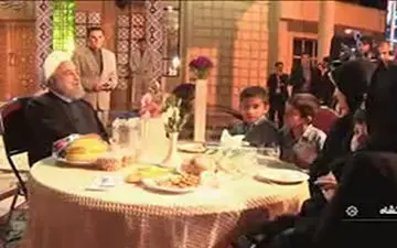 دیدار رئیس جمهور با زلزله‎زدگان کرمانشاه در شب سال تحویل +فیلم