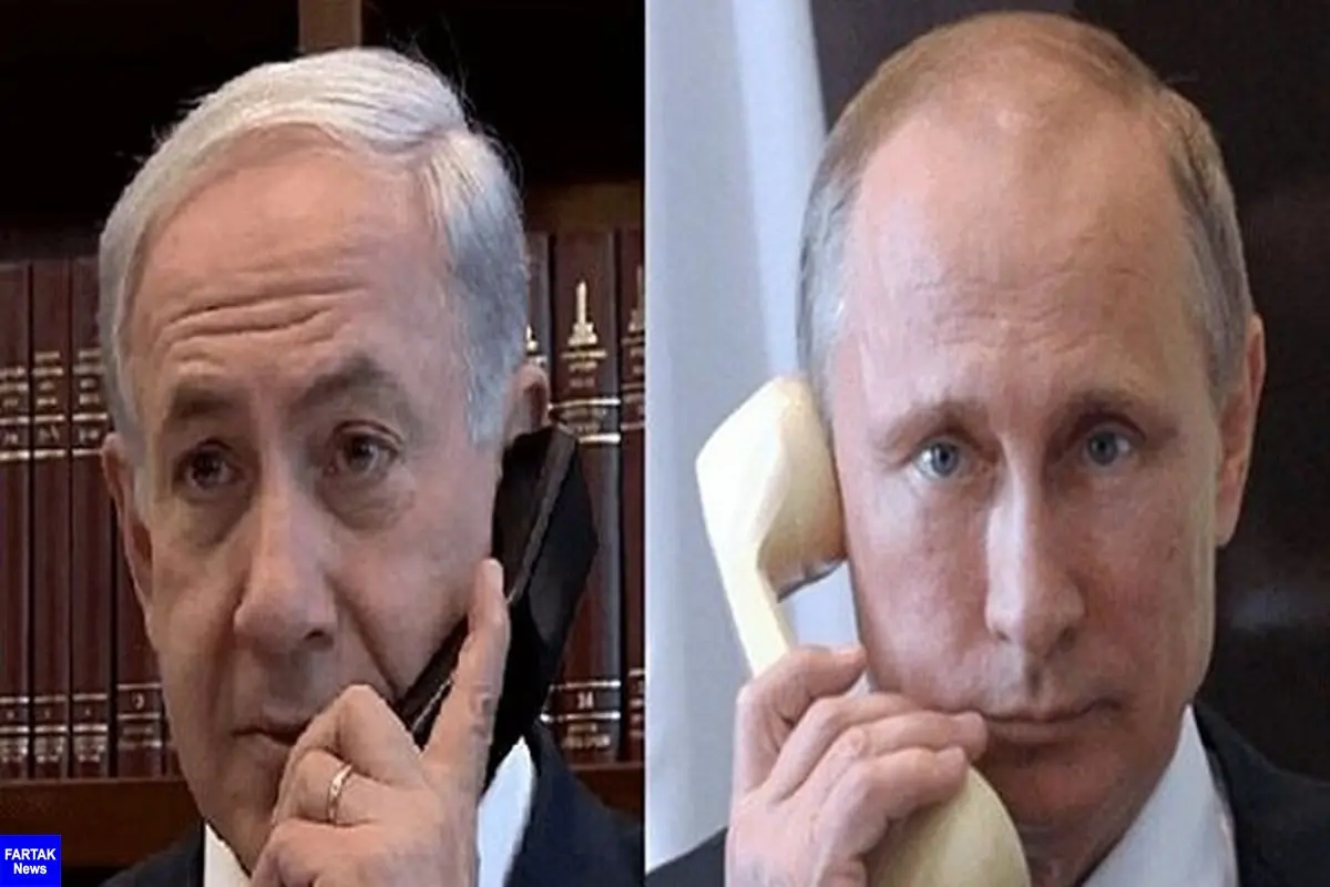 گفتگو تلفنی پوتین و نتانیاهو درباره تحولات مربوط به غرب آسیا
