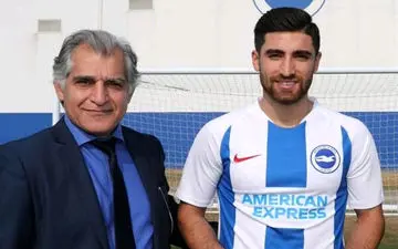 سرمربی برایتون اعتقادی به وینگر ندارد/ مدیرفنی برایتون از تمرینات جهانبخش تعجب کرده بود