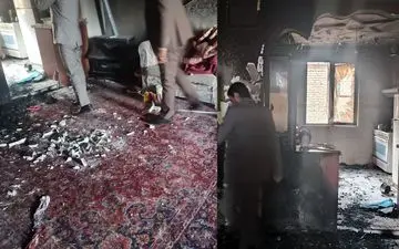 اقدام هولناک پسر شیشه ای بعد از قتل فجیع پدر و مادرش! + اولین عکس از محل جنایت