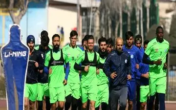 گزارش تمرین استقلال قبل از سفر به عراق