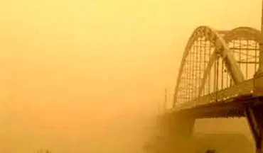 وزش باد و گرد و خاک شدید در خوزستان/گروه های حساس مراقب باشند!