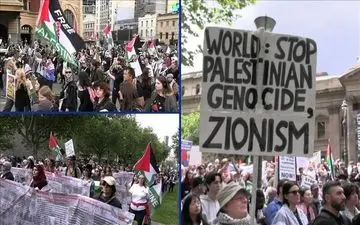 راهپیمایی هزاران نفر در استرالیا در حمایت از فلسطین