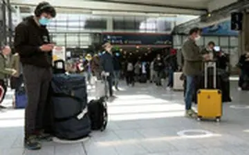 سخت‌گیری در اجرای فاصله‌گذاری اجتماعی در ایستگاه‌های قطار فرانسه