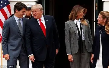 زشت ترین لباس ملانیا ترامپ +عکس