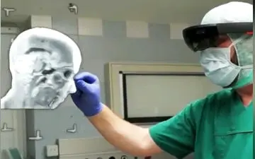 عمل جراحی به کمک واقعیت افزوده⁣ + فیلم