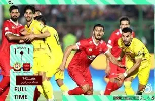 خلاصه بازی پرسپولیس 1 - فجر 1 + ویدئو
