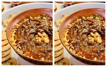 طرز تهیه تمریه خرما؛ املت خوشمزه و مقوی با طعم خرما