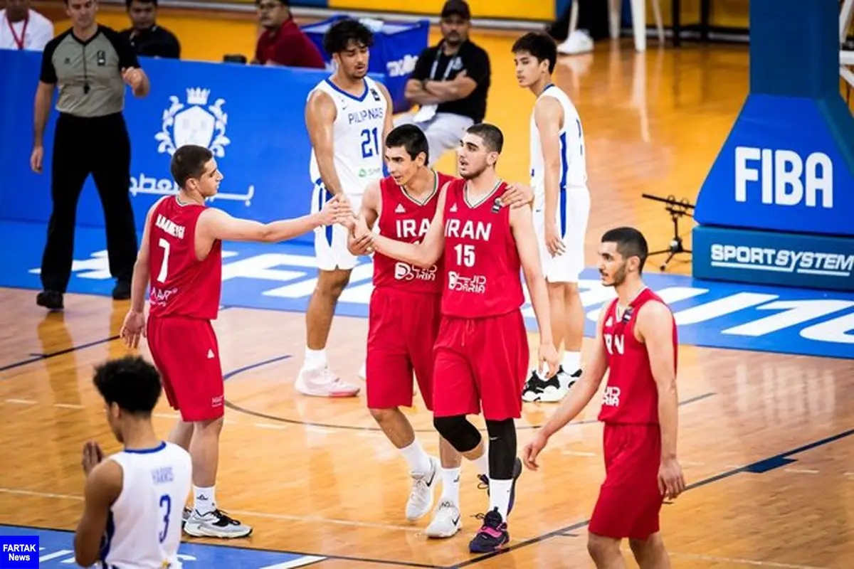پایان ناامید کننده نوجوانان بسکتبال در آسیا با کسب مقام هشتمی