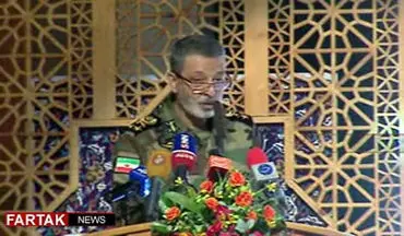 فرمانده ارتش: سپاه وظیفه دارد در برابر تهدیدات بایستد + فیلم