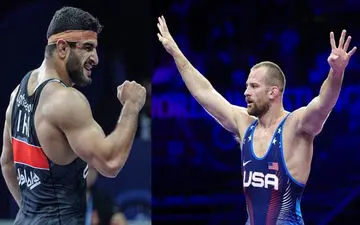 جدال حساس گلادیاتور و جادوگر برای کسب مدال برنز / کمتر از 30 دقیقه تا مسابقه حساس دیوید تیلور و کامران قاسمپور + ویدئو