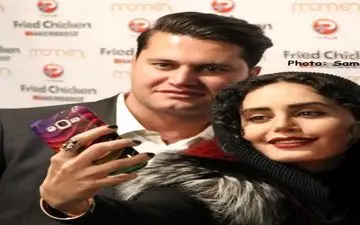 سلفی جالب خانم ستاره سینمای ایران به همراه برادرش + عکس