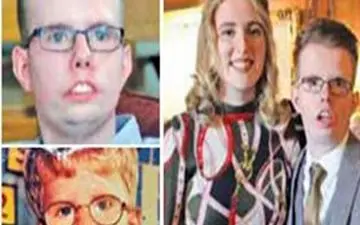 این مرد جوان تا به حال نخندیده است ! + عکس