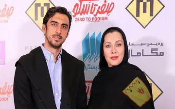  مهدی رحمتی و مهتاب کرامتی دیشب در یک مراسم! 