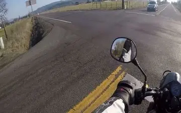 له شدن موتور سوار در جنوب تهران