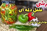 طرز تهیه ترشی فلفل دلمه‌ای: دستور پخت ترشی فلفل رنگارنگ و خوش‌طعم