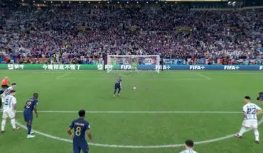 گل سوم فرانسه به آرژانتین + ویدئو