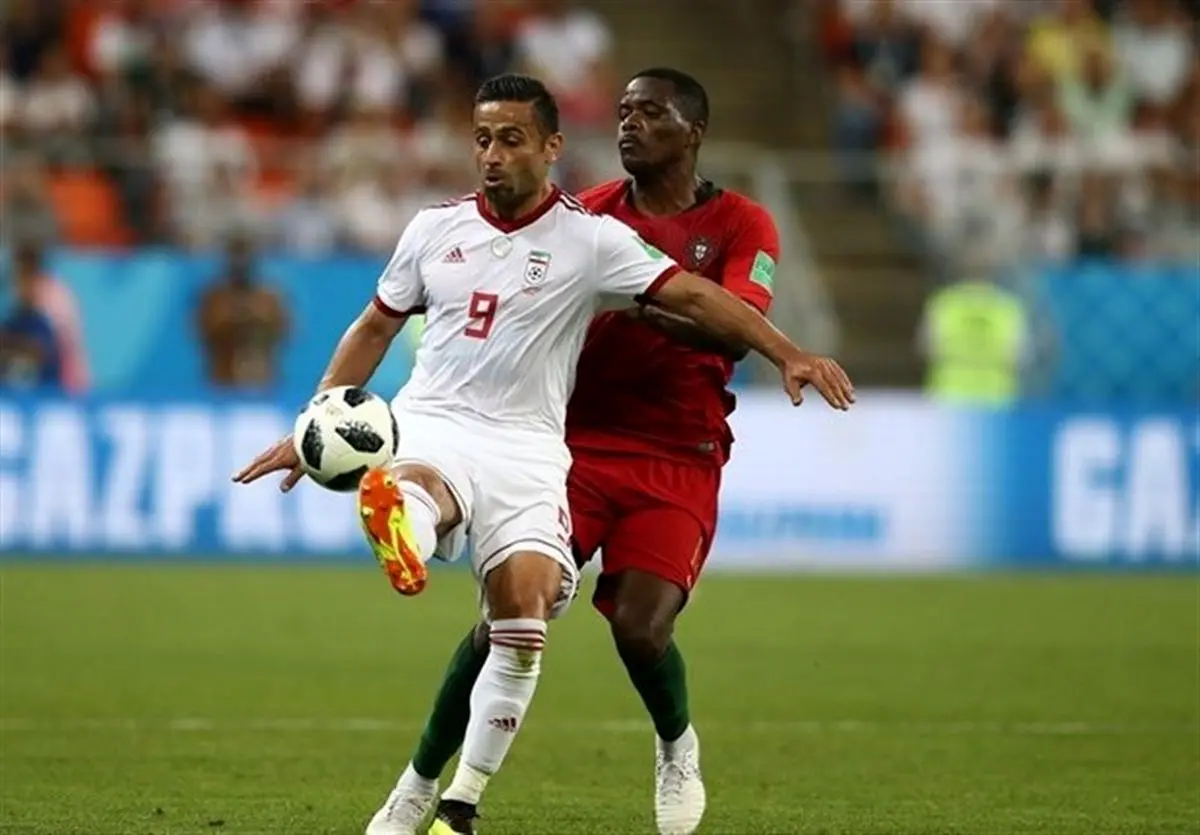 شکست ایران مقابل پرتغال در نیمه اول به روایت تصویر