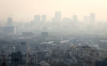 اطلاعیه محیط زیست درباره آلودگی هوای تهران