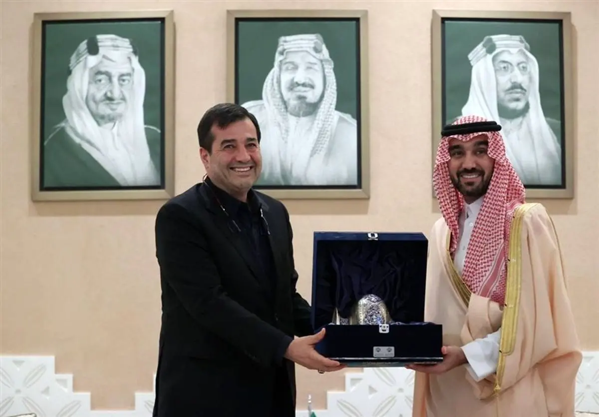 دیدار وزرای ورزش ایران و عربستان در ریاض 