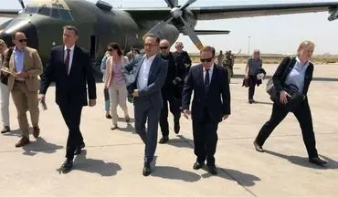 وزیر خارجه آلمان وارد بغداد شد