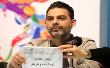 تصویری از پیمان معادی در باشگاه بدنسازی