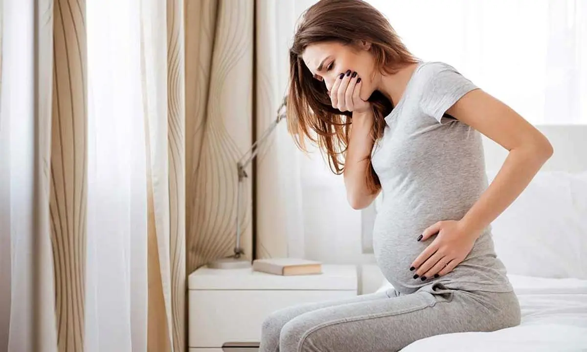 حالت تهوع شدید هنگام صبحانه در دوران بارداری