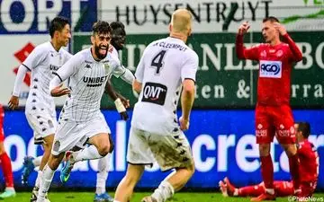 شارلروا با گل ملی‌پوش ایرانی نجات پیدا کرد+عکس