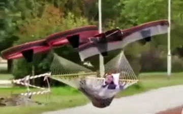 هیجان انگیز ترین کاربرد پهپادها + فیلم 