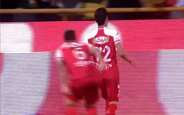 گل اول پرسپولیس به ملوان توسط عیسی آل‌کثیر | فیلم