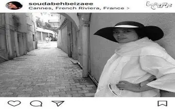 خانم بازیگر در کوچه پس کوچ های کن فرانسه