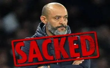 نونو اسپریتو سانتو از هدایت تیم تاتنهام برکنار شد