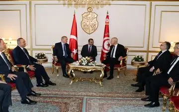  سفر غیر منتظره اردوغان به تونس 