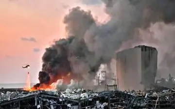 وقوع انفجار مهیب در مرز لبنان و سوریه