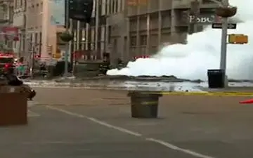 مشاهده دودهای خاکستری رنگ در نیویورک +فیلم