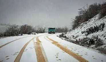  هواشناسی ایران ۱۴۰۰/۱۰/۱۹/کولاک برف در ۸ استان