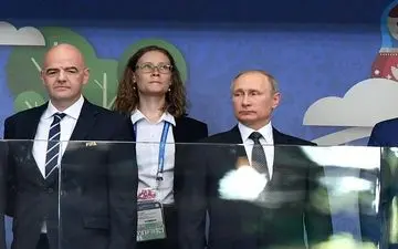 پوتین: فوتبال عامل اتحاد ملت‌ها است/ اینفانتینو: تحت تاثیر روس‌ها قرار گرفتم 