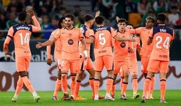 جشنواره گل بارسلونا در خانه بتیس؛ تورس ستاره تیم فلیک