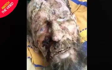 پیدا شدن مرد روس در مخفیگاه خرس قهوه‌ای! 